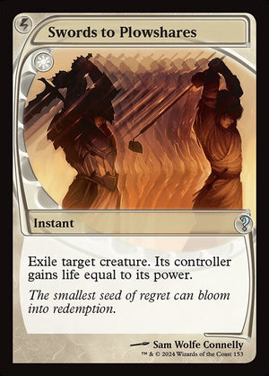 Swords to Plowshares (153) [Mystery Booster 2]