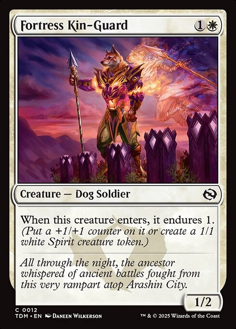 Fortress Kin-Guard (12) [Tarkir: Dragonstorm]