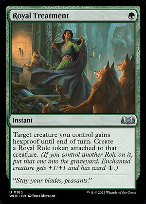 Royal Treatment (183) [Wilds of Eldraine]