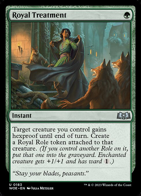 Royal Treatment (183) [Wilds of Eldraine]