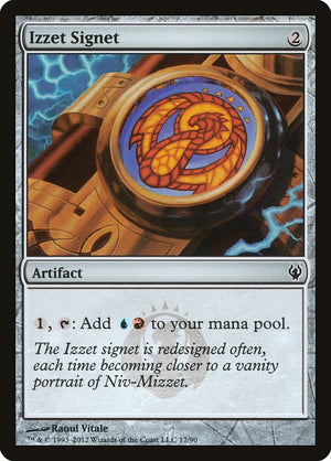 Izzet Signet (17) [Duel Decks: Izzet vs. Golgari]