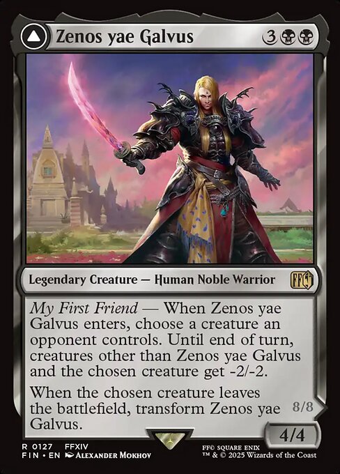 Zenos yae Galvus // Shinryu, Transcendent Rival (127) [Final Fantasy]