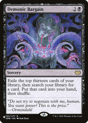 Demonic Bargain (VOW-103) [The List]