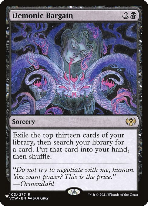 Demonic Bargain (VOW-103) [The List]