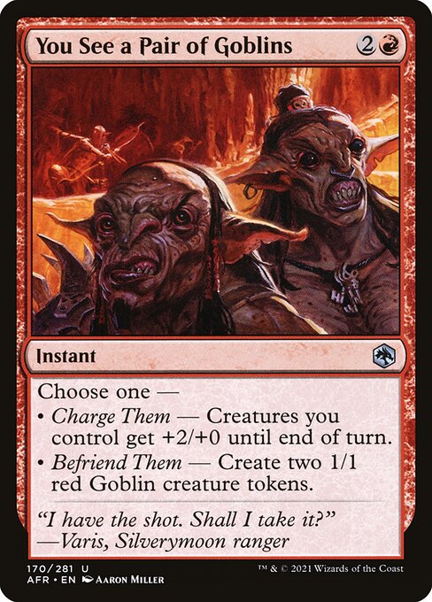 You See a Pair of Goblins (170) [Adventures in the Forgotten Realms]