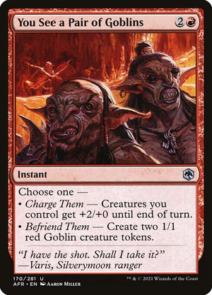 You See a Pair of Goblins (170) [Adventures in the Forgotten Realms]