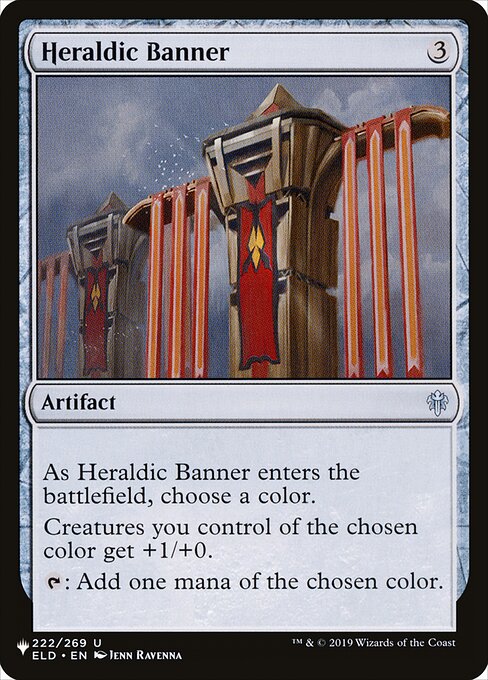Heraldic Banner (ELD-222) [The List]
