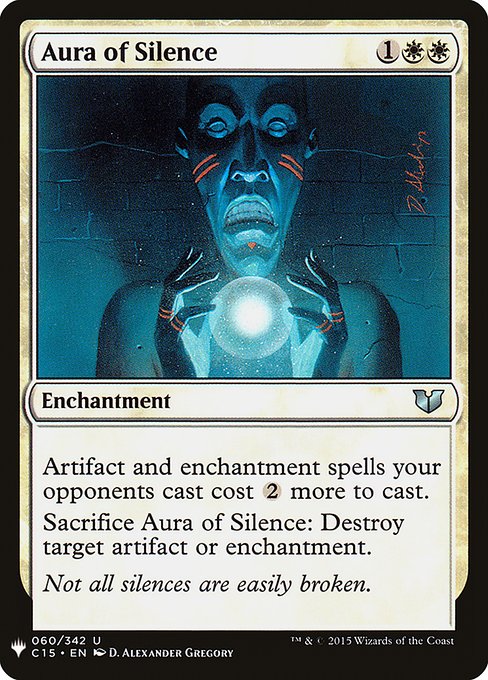 Aura of Silence (C15-60) [The List]