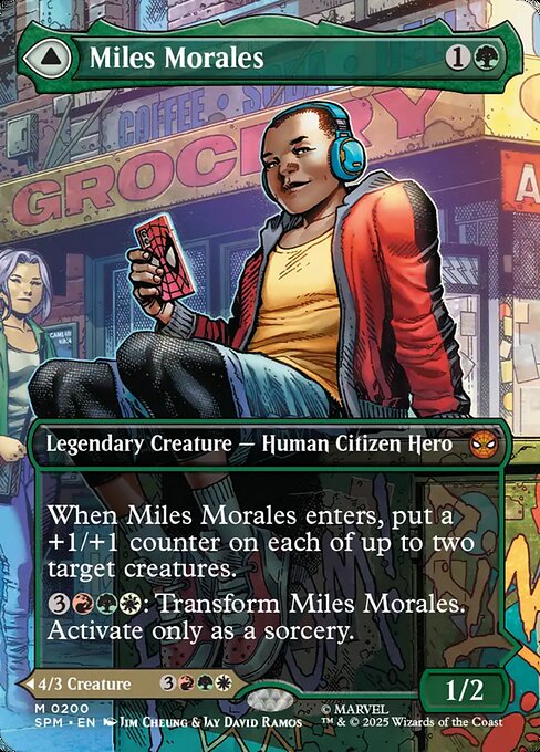 Miles Morales // Ultimate Spider-Man (200) [Marvel's Spider-Man]
