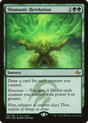 Shamanic Revelation (138) [Fate Reforged Promos]