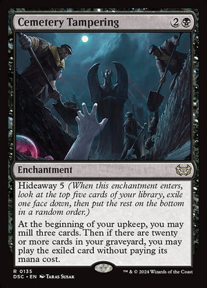 Cemetery Tampering (135) [Duskmourn: House of Horror Commander]