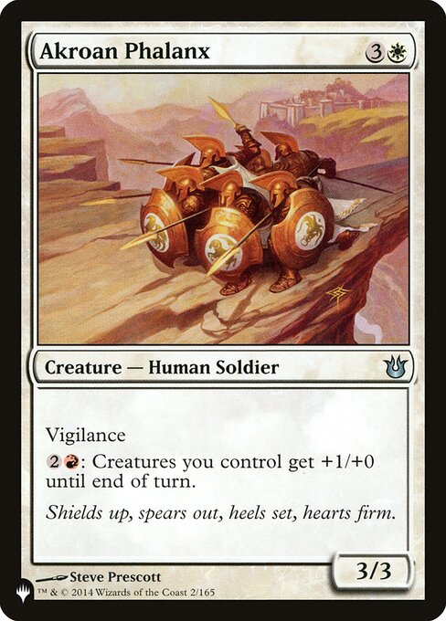 Akroan Phalanx (BNG-2) [The List]