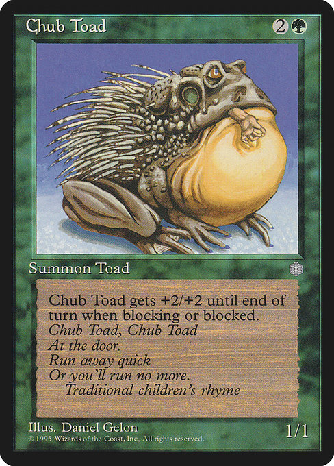 Chub Toad (229) [Ice Age]