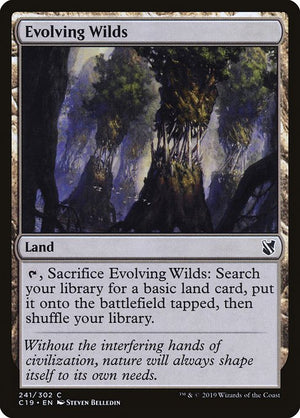 Evolving Wilds (241) [Commander 2019]