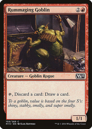 Rummaging Goblin (159) [Magic 2015]