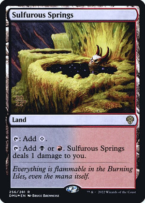 Sulfurous Springs (256s) [Dominaria United Promos]