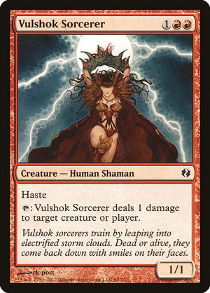 Vulshok Sorcerer (50) [Duel Decks: Venser vs. Koth]