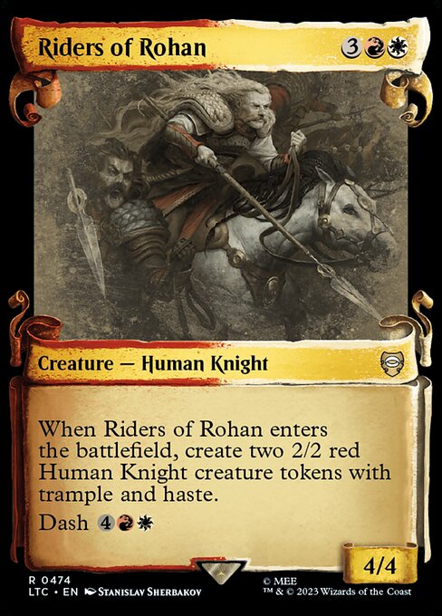 Riders of Rohan (474) [Tales of Middle-earth Commander] [Showcase]