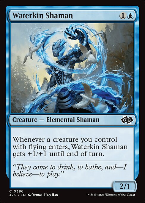 Waterkin Shaman (386) [Foundations Jumpstart]