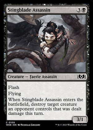 Stingblade Assassin (109) [Wilds of Eldraine]