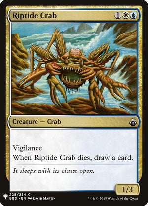 Riptide Crab (BBD-228) [The List]