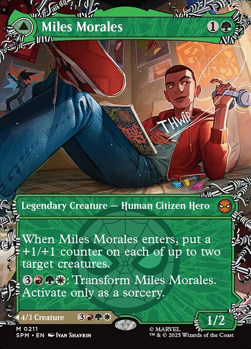 Miles Morales // Ultimate Spider-Man (211) [Marvel's Spider-Man]