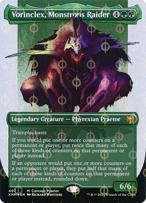 Vorinclex, Monstrous Raider (407) [Kaldheim] [Borderless]