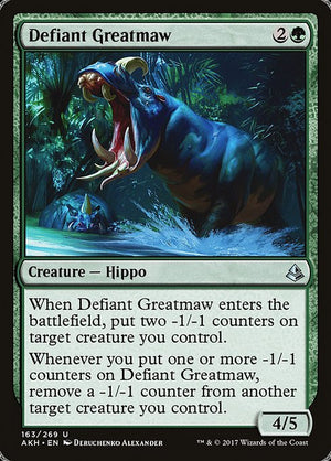 Defiant Greatmaw (163) [Amonkhet]