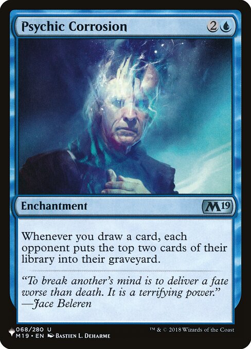 Psychic Corrosion (M19-68) [The List]