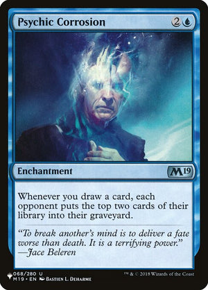 Psychic Corrosion (M19-68) [The List]