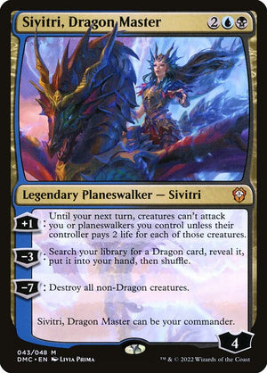 Sivitri, Dragon Master (43) [Dominaria United Commander]