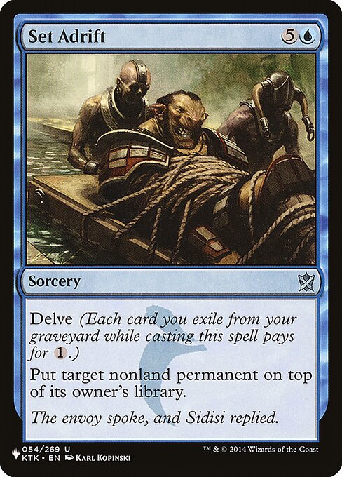 Set Adrift (KTK-54) [The List]