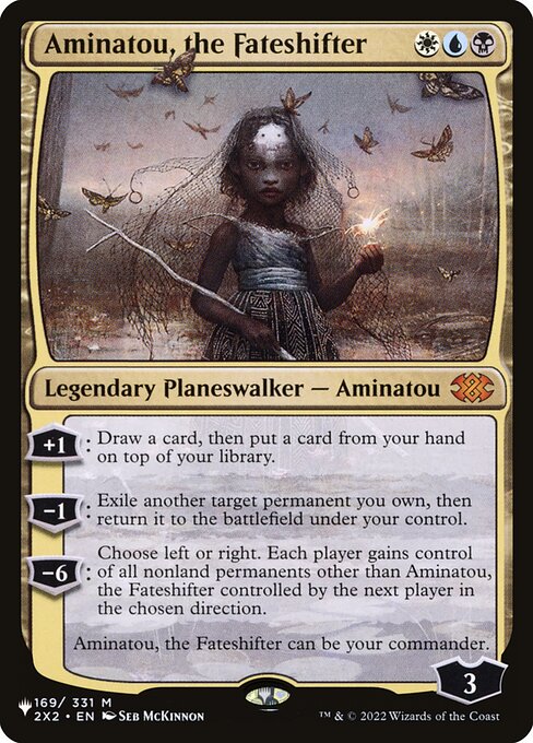 Aminatou, the Fateshifter (2X2-169) [The List]