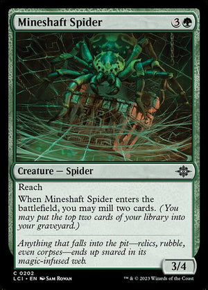 Mineshaft Spider (202) [The Lost Caverns of Ixalan]
