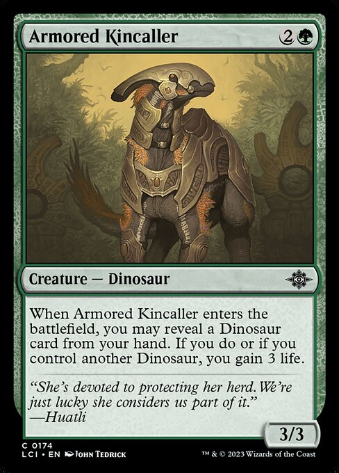 Armored Kincaller (174) [The Lost Caverns of Ixalan]