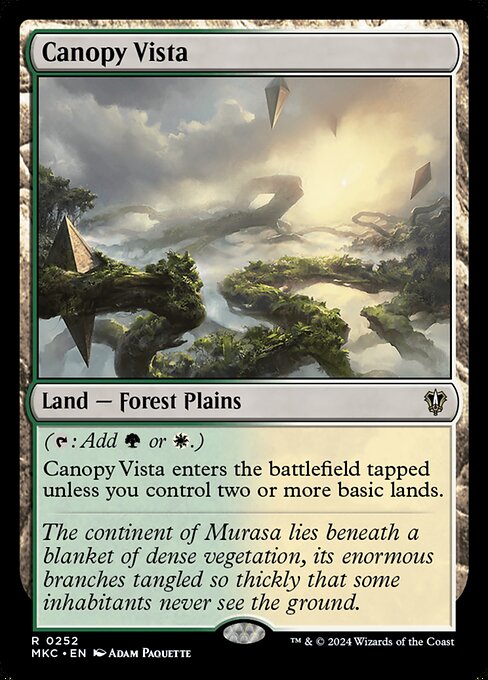 Canopy Vista (252) [Murders at Karlov Manor Commander]