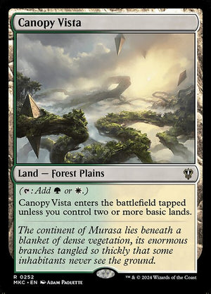 Canopy Vista (252) [Murders at Karlov Manor Commander]