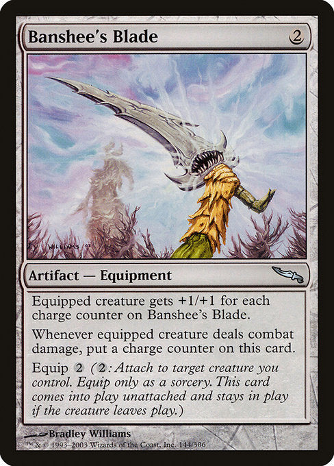 Banshee's Blade (144) [Mirrodin]