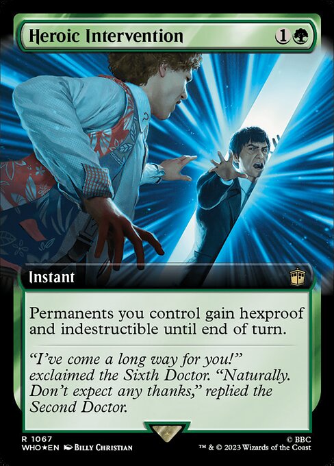 Heroic Intervention (1067) [Doctor Who] [Extended Art]
