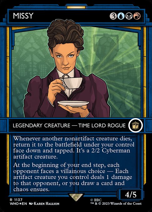Missy (1137) [Doctor Who] [Showcase, Borderless]