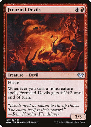 Frenzied Devils (159) [Innistrad: Crimson Vow]