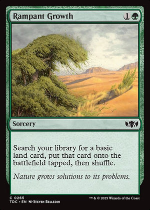 Rampant Growth (265) [Tarkir: Dragonstorm Commander]