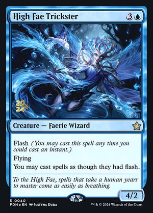 High Fae Trickster (40s) [Foundations Promos]