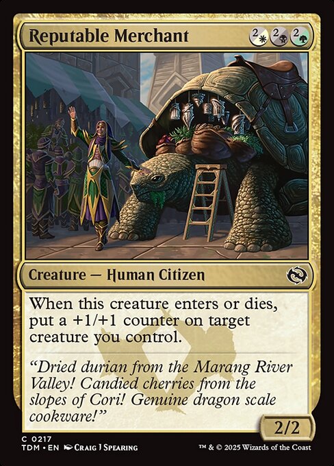 Reputable Merchant (217) [Tarkir: Dragonstorm]