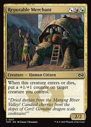Reputable Merchant (217) [Tarkir: Dragonstorm]