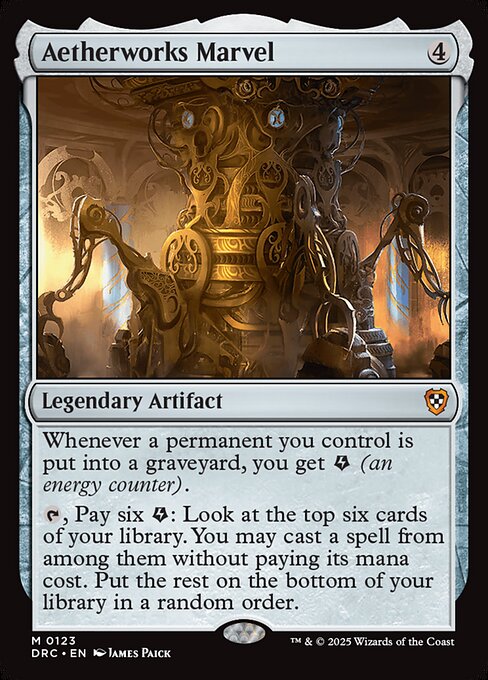 Aetherworks Marvel (123) [Aetherdrift Commander]