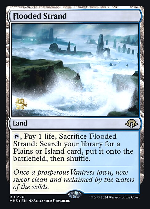 Flooded Strand (220s) [Modern Horizons 3 Promos]