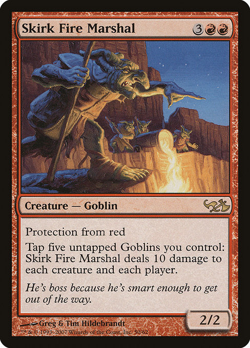 Skirk Fire Marshal (50) [Duel Decks: Elves vs. Goblins]