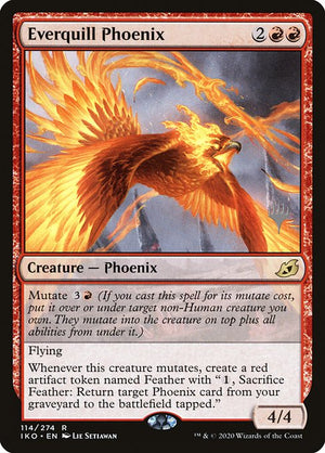Everquill Phoenix (114p) [Ikoria: Lair of Behemoths Promos]