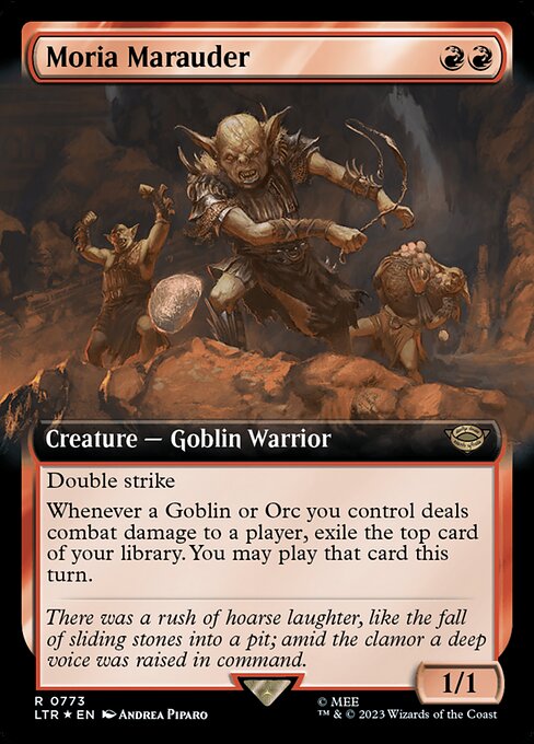 Moria Marauder (773) [The Lord of the Rings: Tales of Middle-earth] [Extended Art]